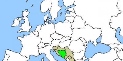 Mapa de Bòsnia ubicació 
